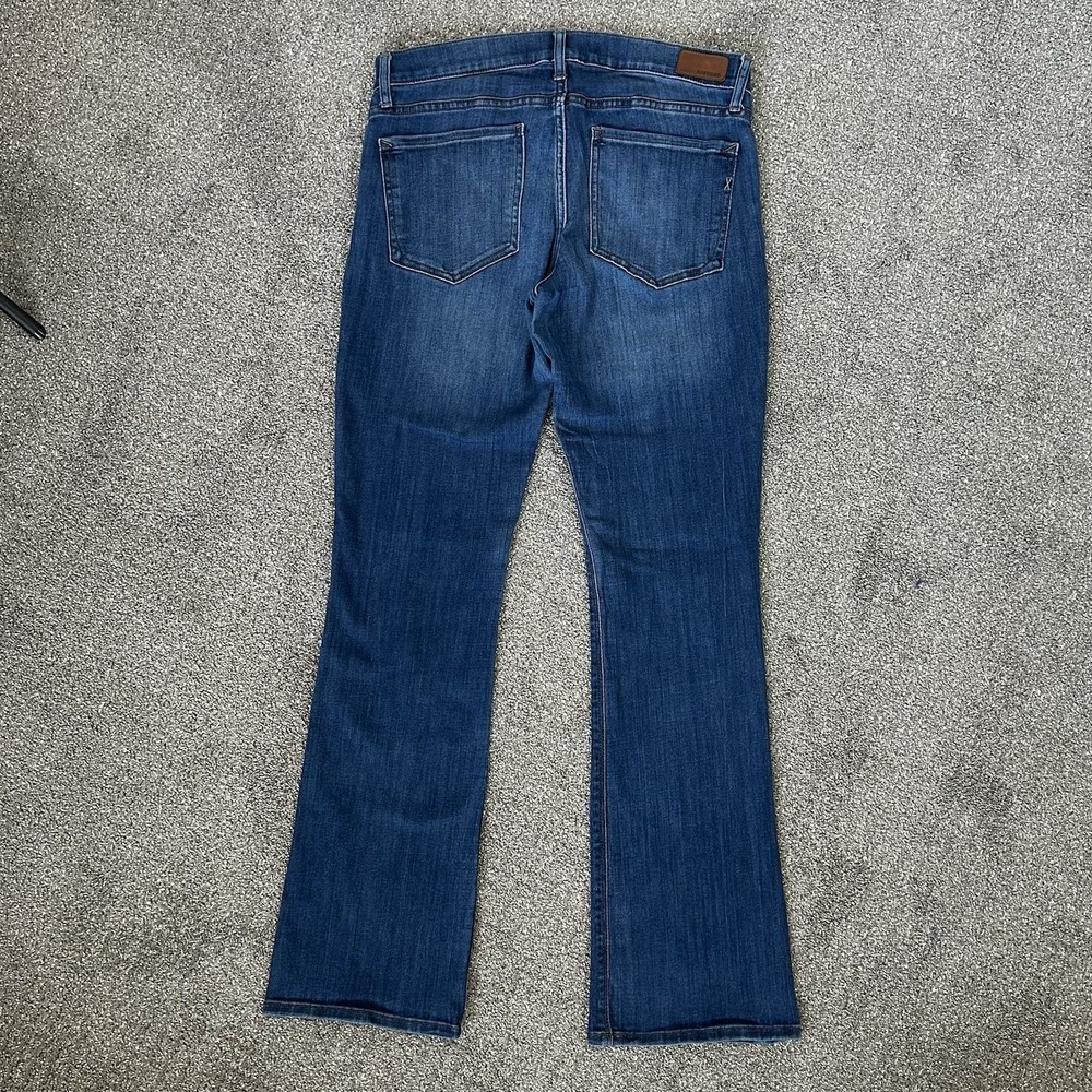 Express Barely Boot Mid-Rise Stretch Blue Jeans ~ Women's 10R - 33"ins - Picture 4 of 8